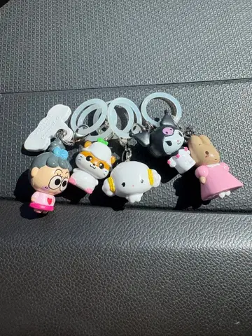 산리오 올스타 메지루시 액세서리 5개 세트 2