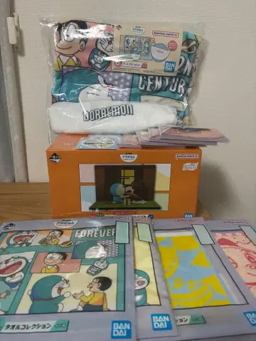 도라에몽 제일복권 라스트 원상 피규어 B상 담요 기타 하위상