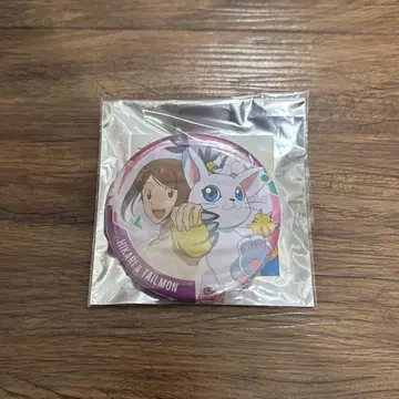 디지몬 야가미 이슬이(히카리) 테일몬 빅 캔뱃지 극장 한정판