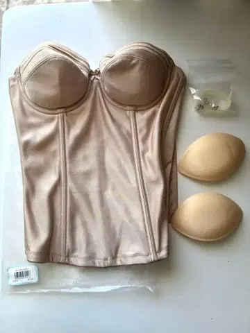 베이지 코르셋 브라이덜 이너