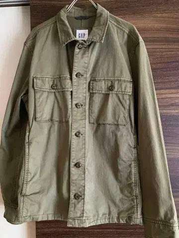 GAP HTB 밀리터리 자켓 XS 올리브 그린