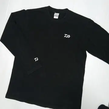 Print star DAIWA 로고 프린트 롱 T 사이즈 M