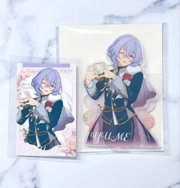 앙스타 스타포니 아크릴 스탠드 카드 유메 하나군 후유메