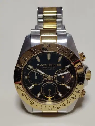 DANIEL MULLER 크로노그래프 손목시계 [정상 작동품]