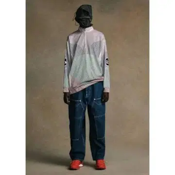 bal LOOSE FIT DENIM WORK PANT INDIGO 3