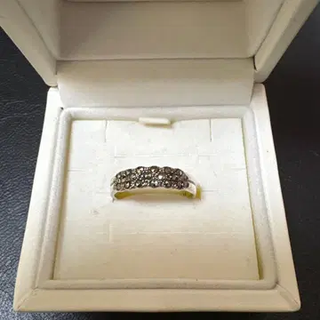 마카사이트 실버 반지