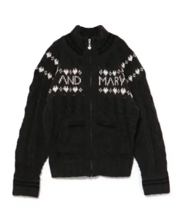 새상품 andmary Mary 니트 카우치안 그레이 당일 발송