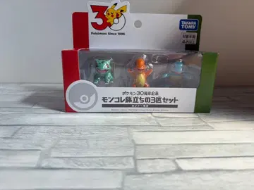 [ 새상품 ] 포켓몬 몬코레 여행의 3마리 세트 칸토 지방 30주년