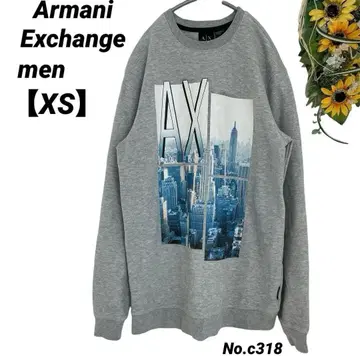 아르마니 Armani Exchange 트레이닝복 XS 남성용 프린트 로고