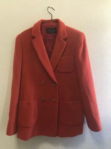 Milan Creation 오렌지 더블 브레스트 테일러드 자켓