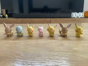 [포켓몬] 나라분데스 피규어 피카츄 이브이 꼬부기 뮤우