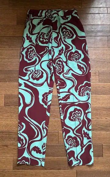 Dries van noten 프린트 팬츠