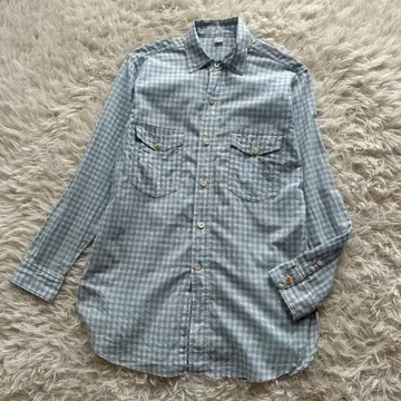 45r 깅엄 체크 셔츠