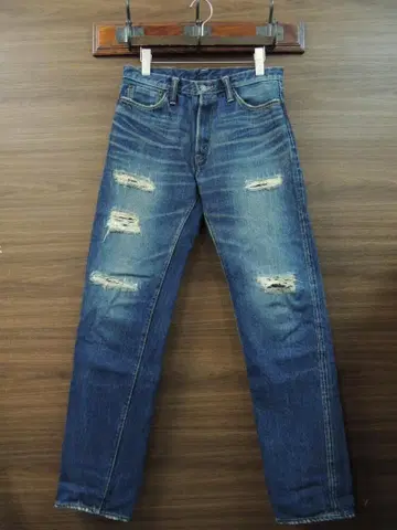 W31 플랫 헤드 3009ZR 리메이크 내로우 스트레이트 데님 팬츠