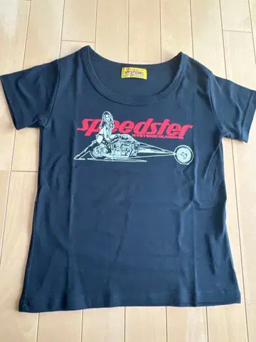 HYSTERIC GLAMOUR speedster 꼬마T 블랙 FREE