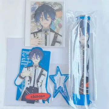 칸나 치토세 응원봉 튜브 아크릴 스탠드 응원봉 데코 세트