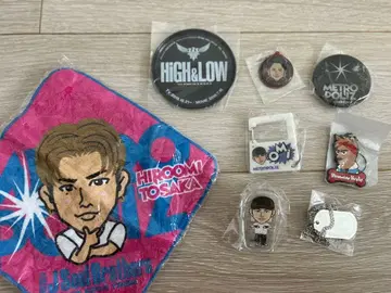 토사카 히로오미 OMI 산다이메 굿즈 묶음 판매 가챠