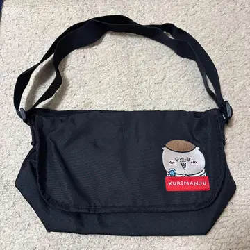 쿠리만쥬 숄더백 블랙