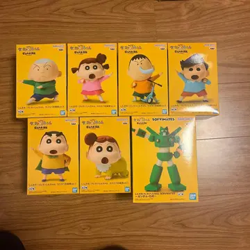 짱구는 못말려(크레용 신짱) 카스카베 방위대 피규어 세트