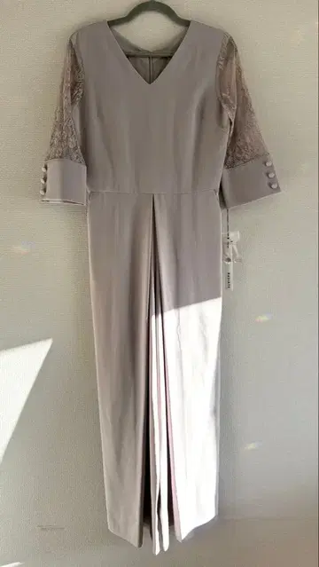 새상품 RADIATE 레이스 소매 올인원 파티 38