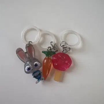 주토피아 메지루시 액세서리 3개 세트