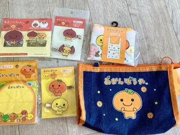 아마구리짱 미캉보야 굿즈 세트 아크릴 클립 메모 에코백
