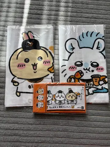 치이카와 x 요미우리 자이언츠 콜라보 타월 세트