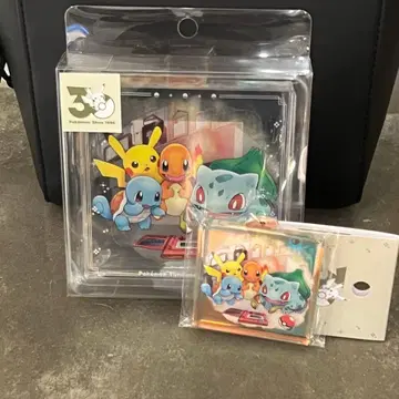 [오늘 발송] 2점 포켓몬 30주년 아크릴 블록 & 아크릴 키링