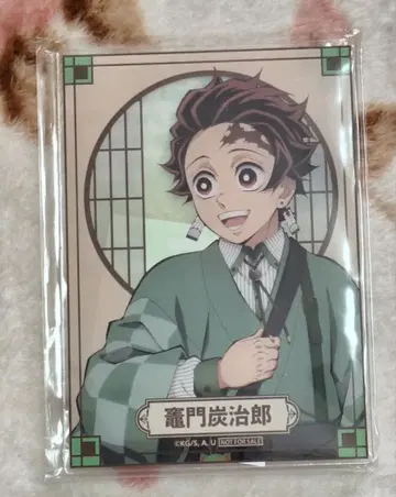 귀멸의 칼날 난자타운 휴식의 마을 순회 S상 아크릴 보드 카마도 탄지로