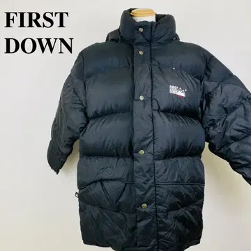 퍼스트 다운 다운 자켓 블랙 빅 XL 0198-A