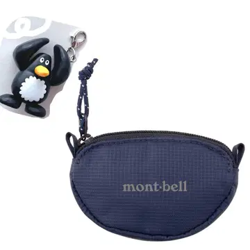 [ 새상품 ] 몽벨 코인 퍼스 코인 케이스 네이비 펭귄