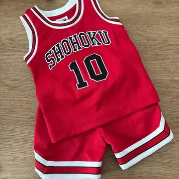 SLAM DUNK 쇼호쿠 유니폼 세트 강백호 Kids 90