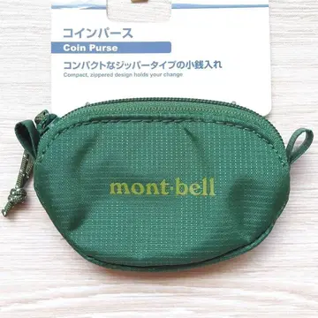 미사용 새상품 mont-bell 몽벨 코인 퍼스 코인 케이스 그린