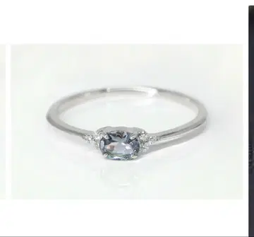 플라티나 스피넬 반지