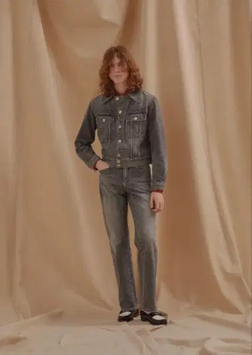 리틀빅 LITTLEBIG 데님 자켓 사이즈 50