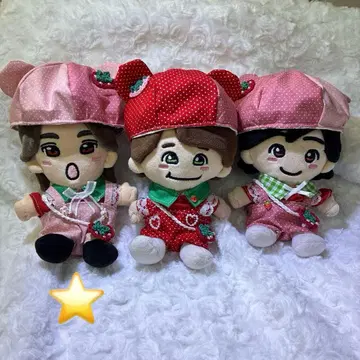 치비누이 하피누이 의류 곰돌이 귀 베레모 세트 No.314-6