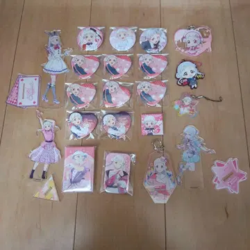 아라시 치사토 캔뱃지 아크릴 스탠드 세트