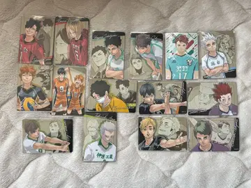 하이큐전 마그넷 스티커