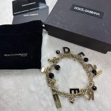 돌체앤가바나 팔찌 골드 새상품급