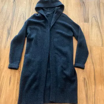 띠어리 롱 니트 코트