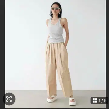 택 포함 미사용 새상품 ALEXIA STAM 팬츠