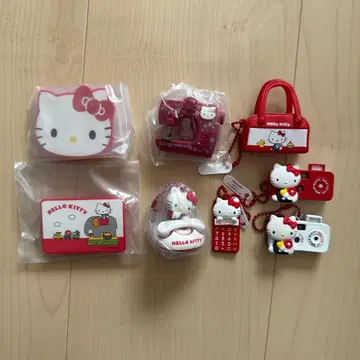 산리오 키티 가챠가챠 8개 세트