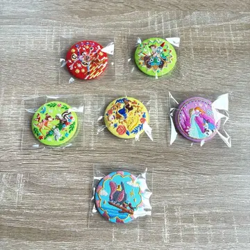 디즈니 자수 캔뱃지 6개 세트