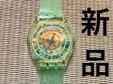 [ 새상품 ] Swatch ( 스와치 ) 경량 패션 손목시계 그린