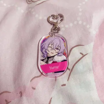 앙스타 가라오케의 철인 아크릴 키링 하나무라 후유메 유메