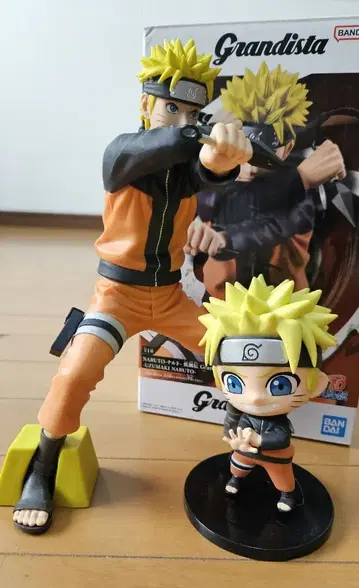 NARUTO 우즈마키 나루토 Grandista 돌풍전 2체 세트