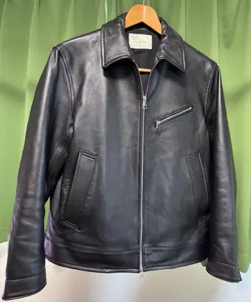 나노 유니버스 가죽 자켓 라무 내퍼 가죽 라이더 자켓