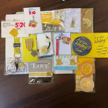 ARASHI 아라시 니노미야 카즈나리 굿즈 13점