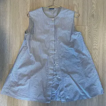 steven alan 스트라이프 슬리브리스 셔츠