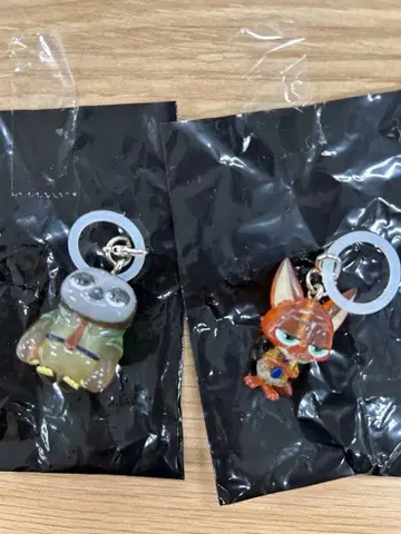 디즈니 주토피아 메지루시 액세서리 2종 세트